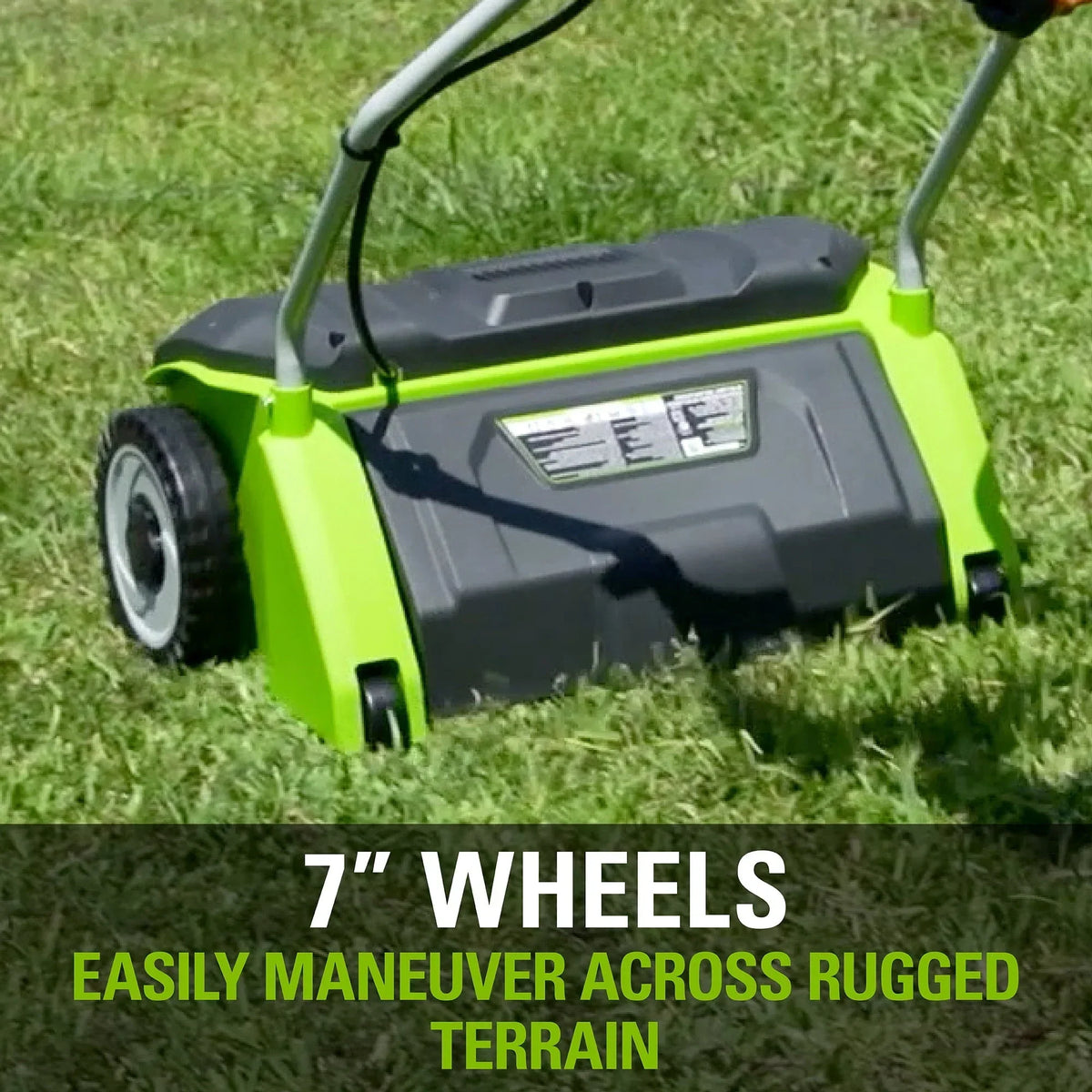 2026 NewGreenworks 14 in. 10 Amp Corded Electric Dethatcher, DT14B00