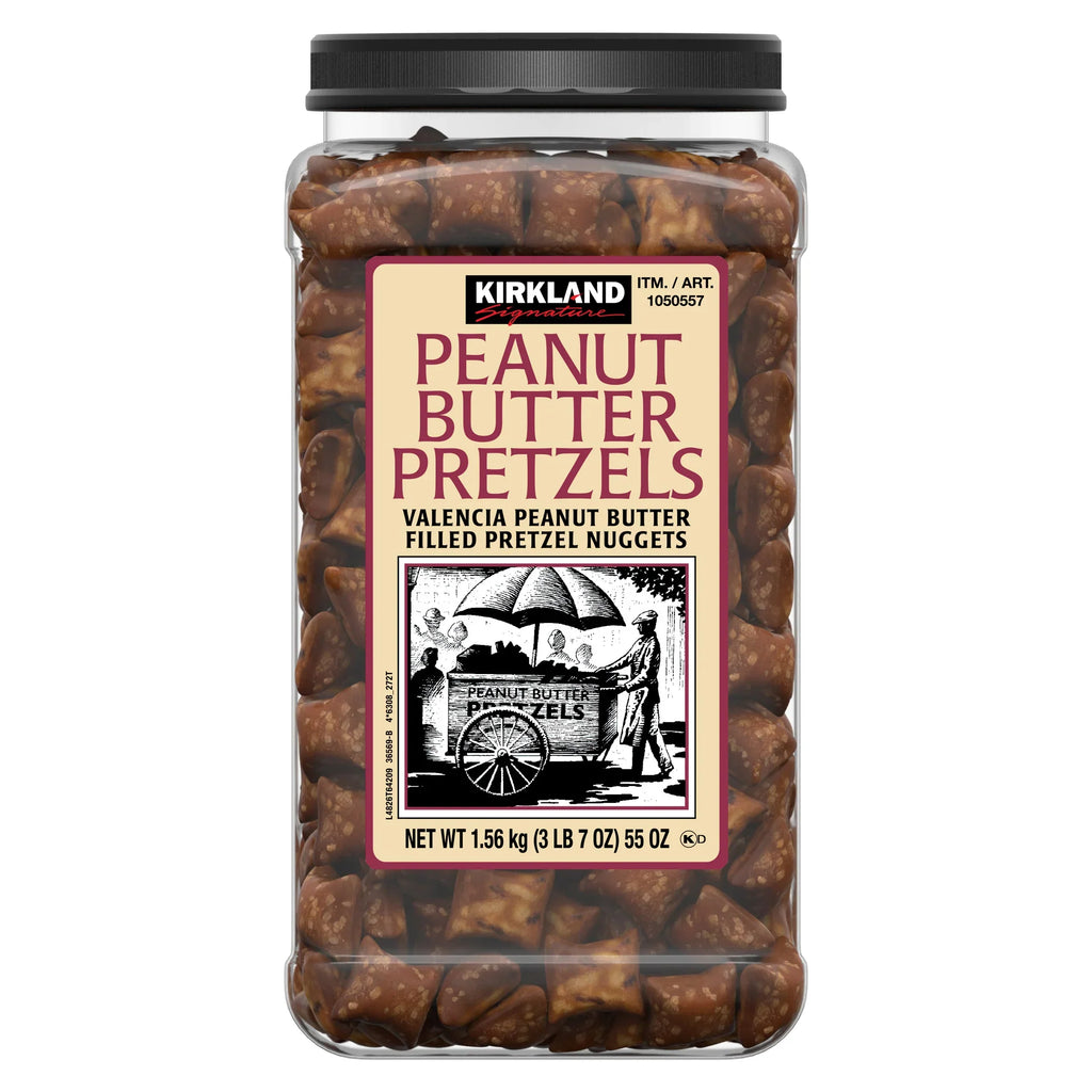 2026 NewKirkland Signature Peanut Butter Filled Pretzel Nuggets, 55 oz
