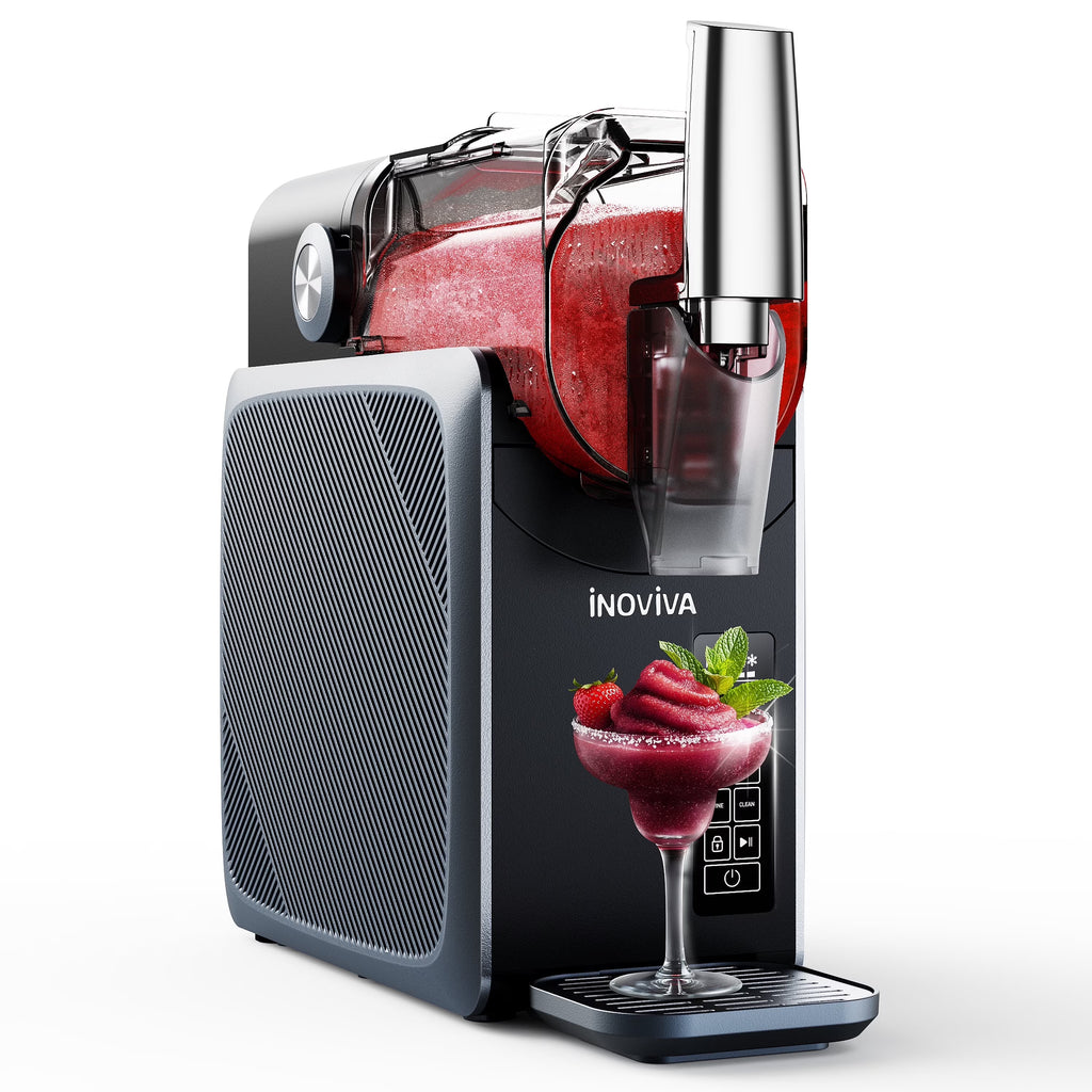 2026 NewSlushie Machine, No Ice Needed, INOVIVA 68 oz Frozen Drink Maker for Home with Self-Cleaning, 5 Preset Programs, Frozen Margaritas, Frapp"s, Milkshake, and More