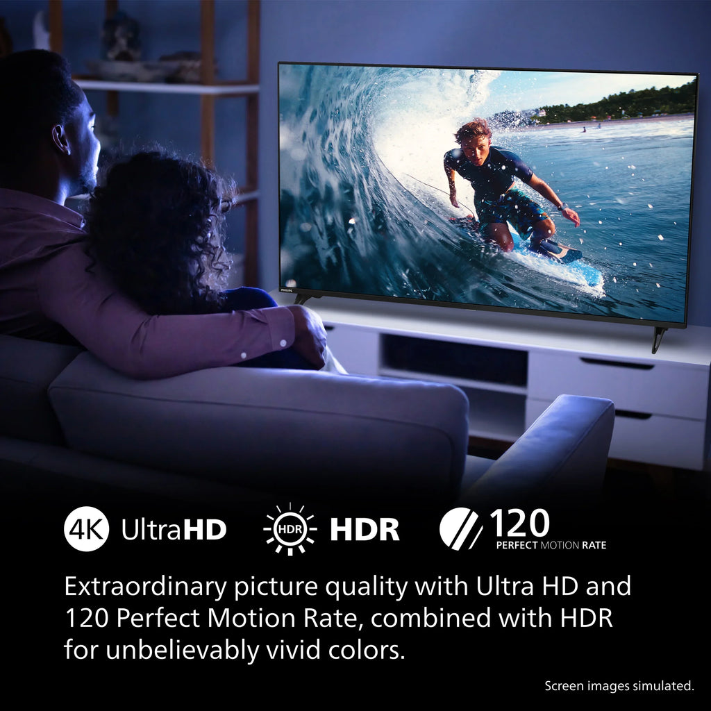 2026 NewPhilips 60" Class 4K Ultra HD (2160p) Google Smart LED TV (60PUL7555/F7)