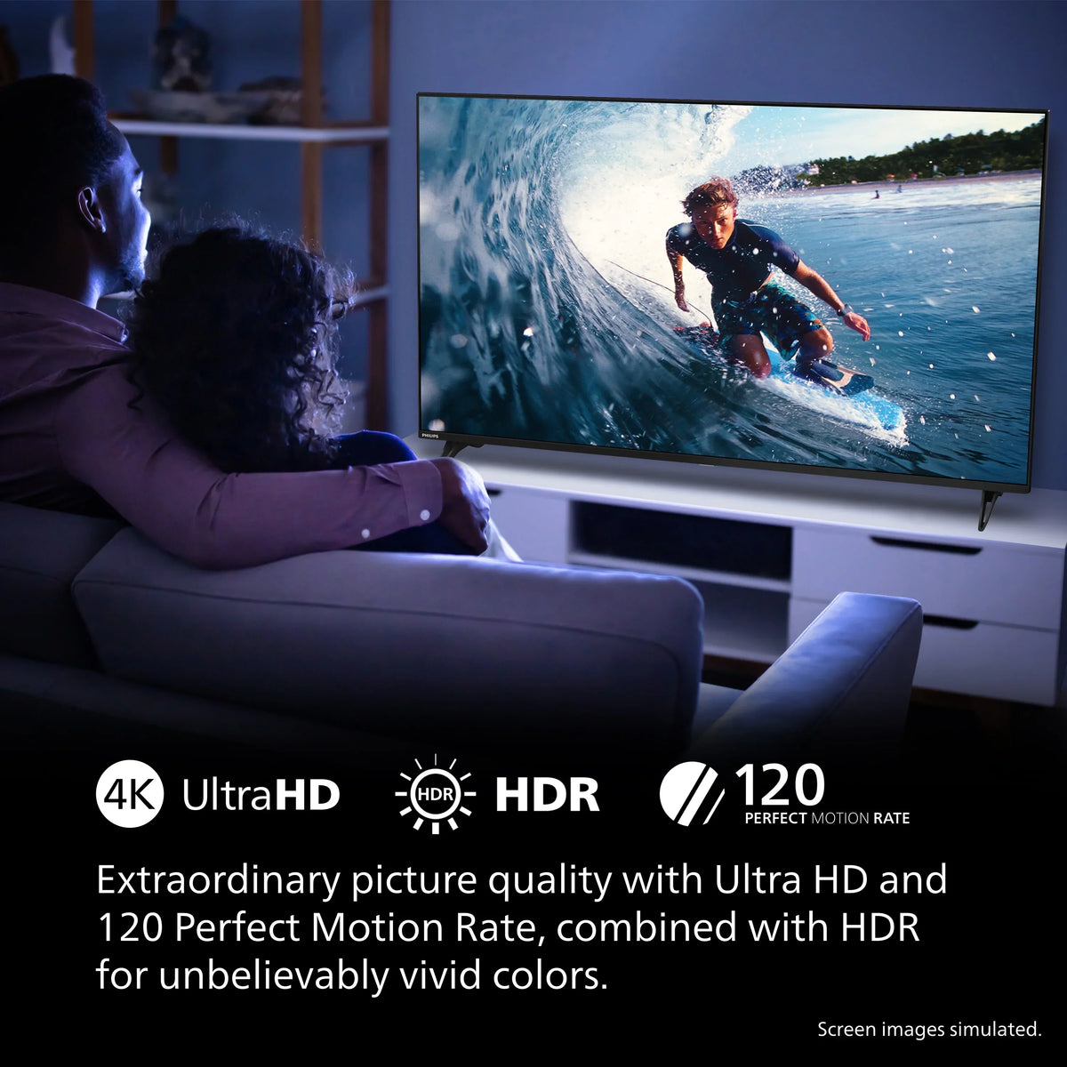 2026 NewPhilips 60" Class 4K Ultra HD (2160p) Google Smart LED TV (60PUL7555/F7)