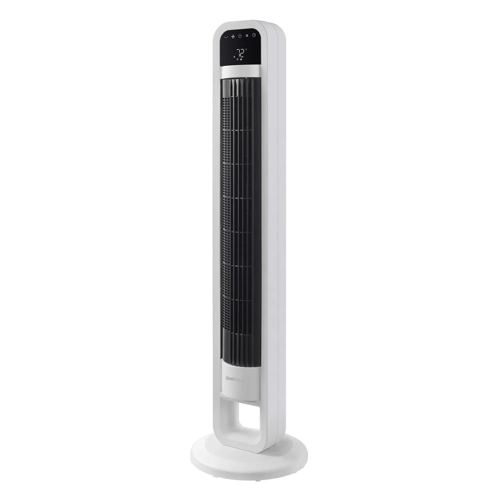 2026 NewOmniBreeze Tower Fan with Internal Oscillation and Wi-Fi