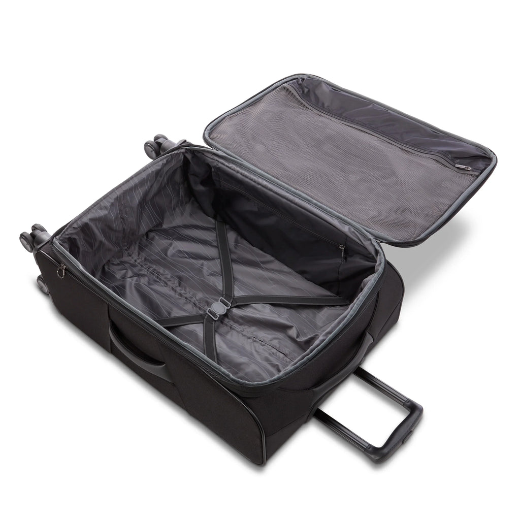 2026 NewAmerican Tourister X-Lite 3-Piece Luggage Set with Spinner Wheels - Light Grey