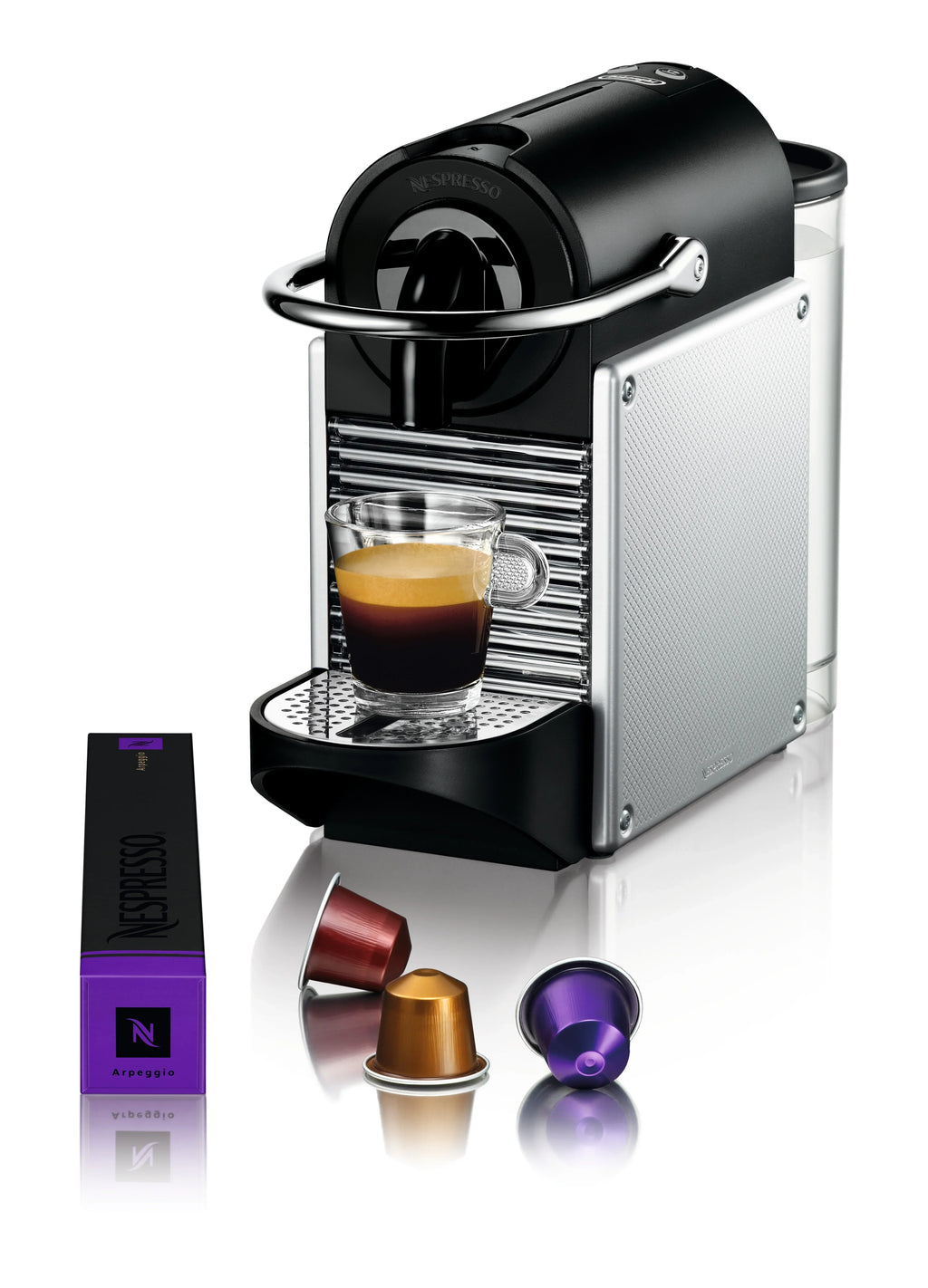 2026 NewNespresso Pixie Espresso Machine by De'Longhi, Aluminum
