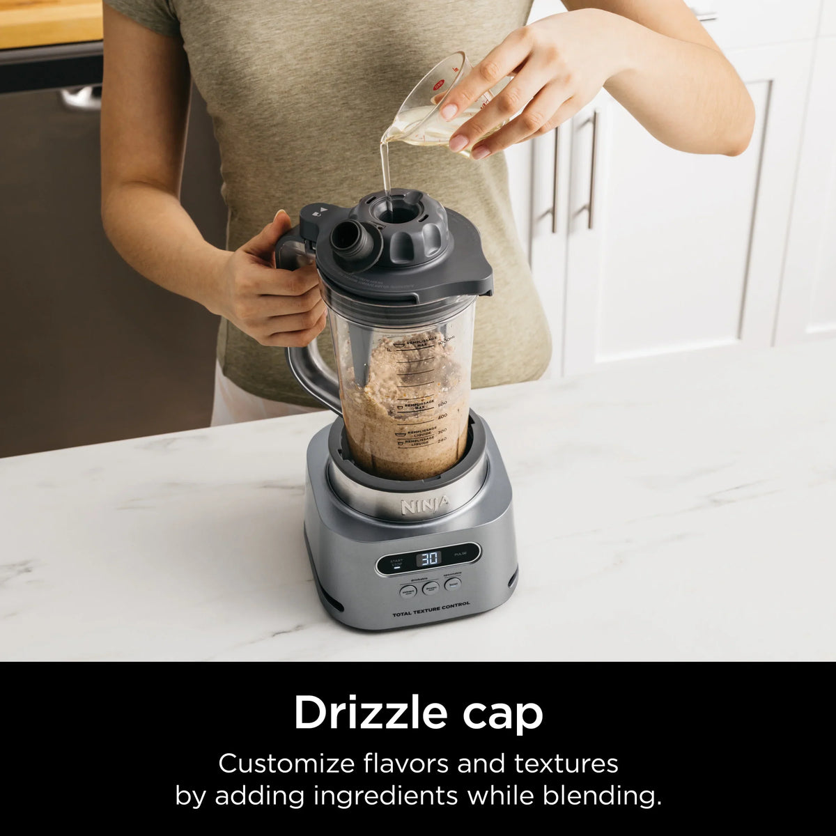2026 NewNinja Twisti, High-Speed Blender Duo 3 Preset Auto-iQ Programs, 34 oz. Pitcher Capacity, SS150
