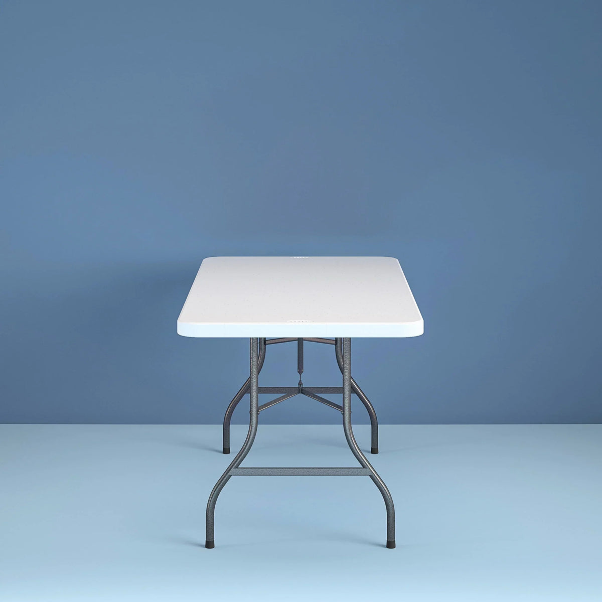 2026 NewCosco 6 Foot Folding Table In White Speckle