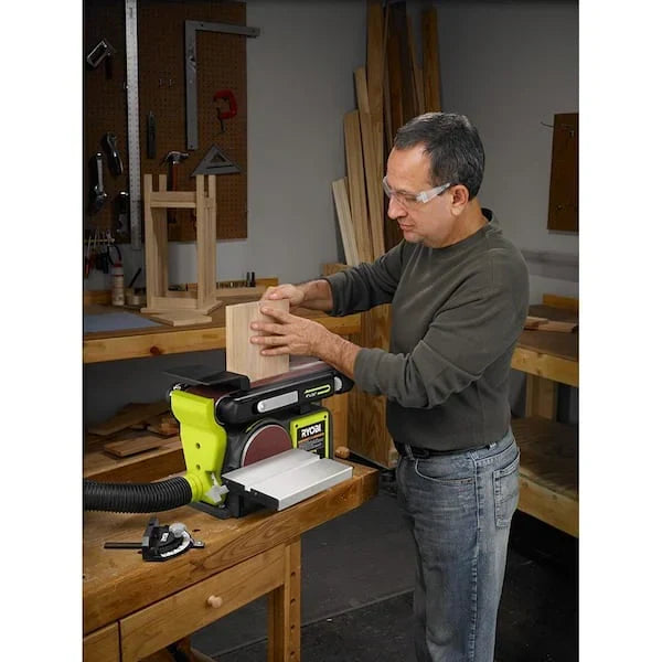 2026 NewCorded 4 in x 36 in. Belt and 6 in. Disc Sander