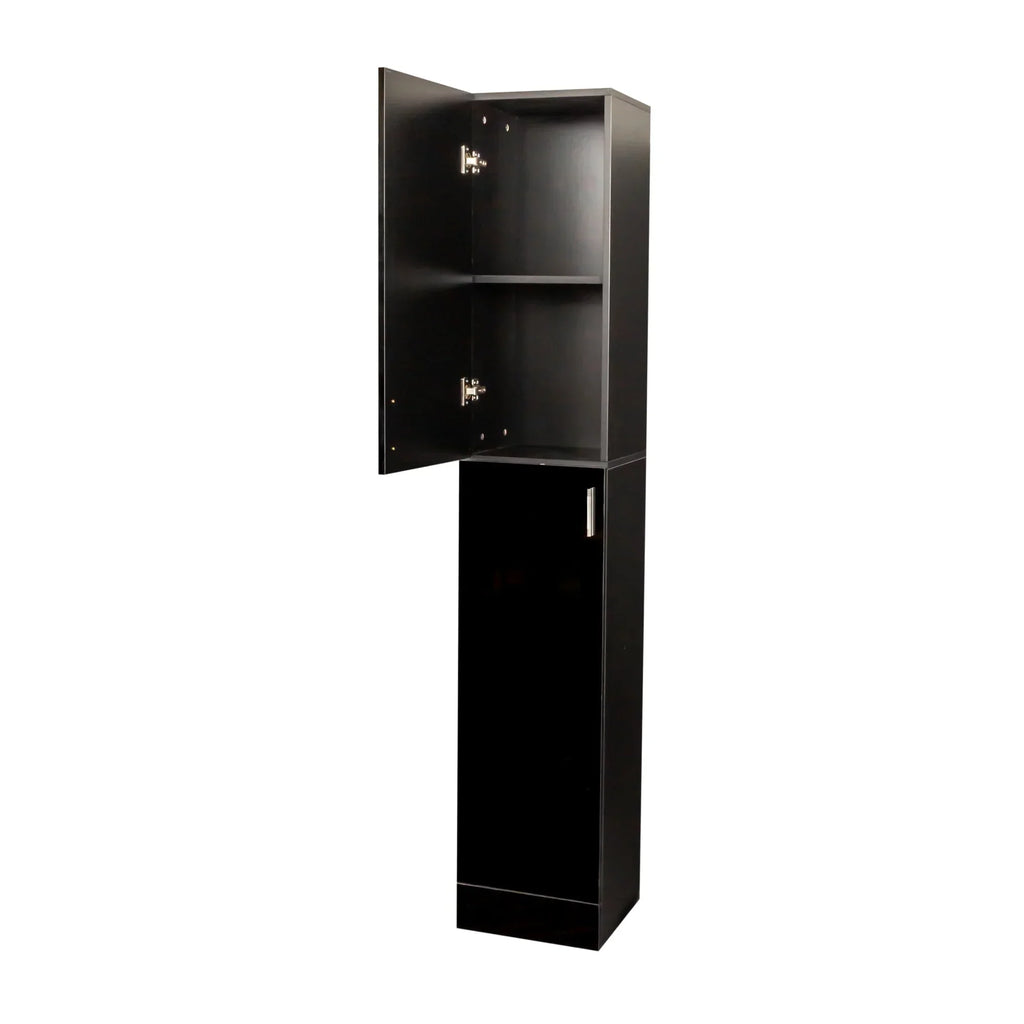 2026 NewSlim Tall Storage Cabinet,Pantry Cabinet with Doors Shelves Small Space for Kitchen Living Room Bathroom