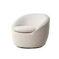 2026 NewRoundhill Furniture Winnie Modern Barrel Chair, 360" Swivel