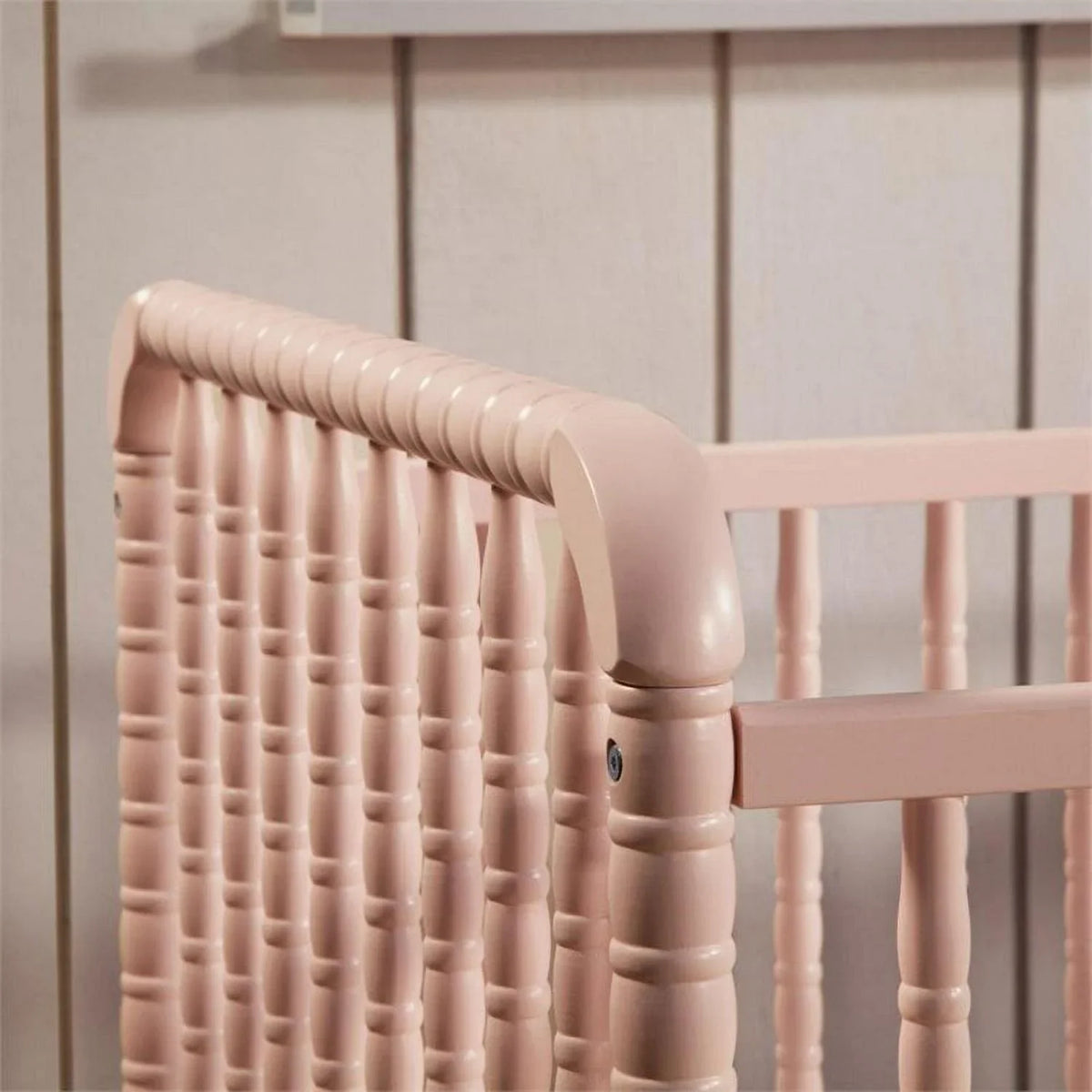 2026 NewDaVinci Jenny Lind 3-in-1 Convertible Crib in Pink Blush