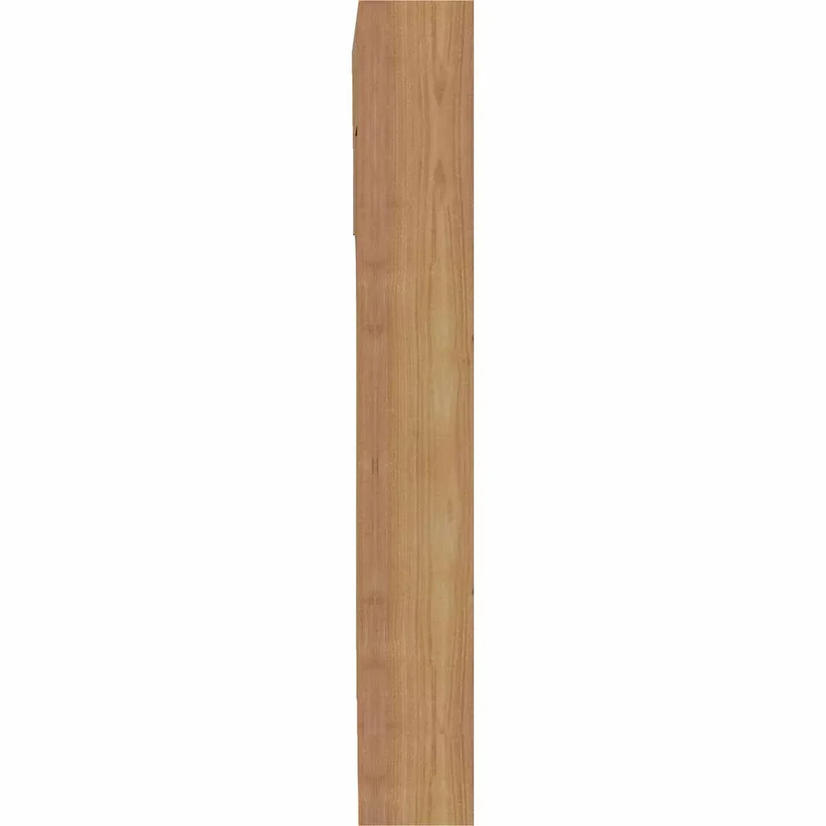 2026 NewEkena Millwork 4"W x 18"D x 18"H Thorton Traditional Rough Sawn Bracket, Western Red Cedar
