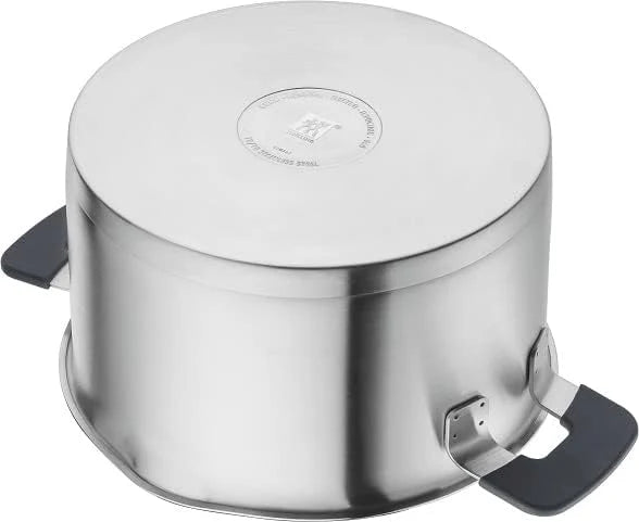 2026 ZWILLING SIMPLIFY 66870-005-0 Juego de 5 ollas de acero inoxidable, plata y negro