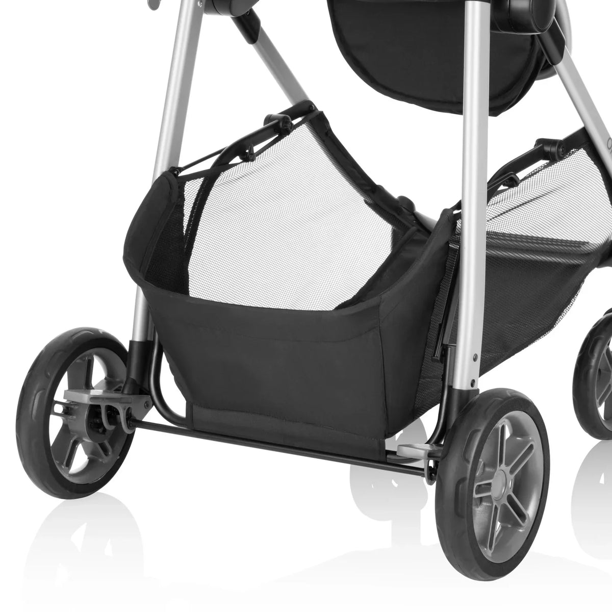 2026 NewEvenflo Omni Plus Modular Travel System with LiteMax Sport Infant Car Seat, Mylar Gray, Unisex