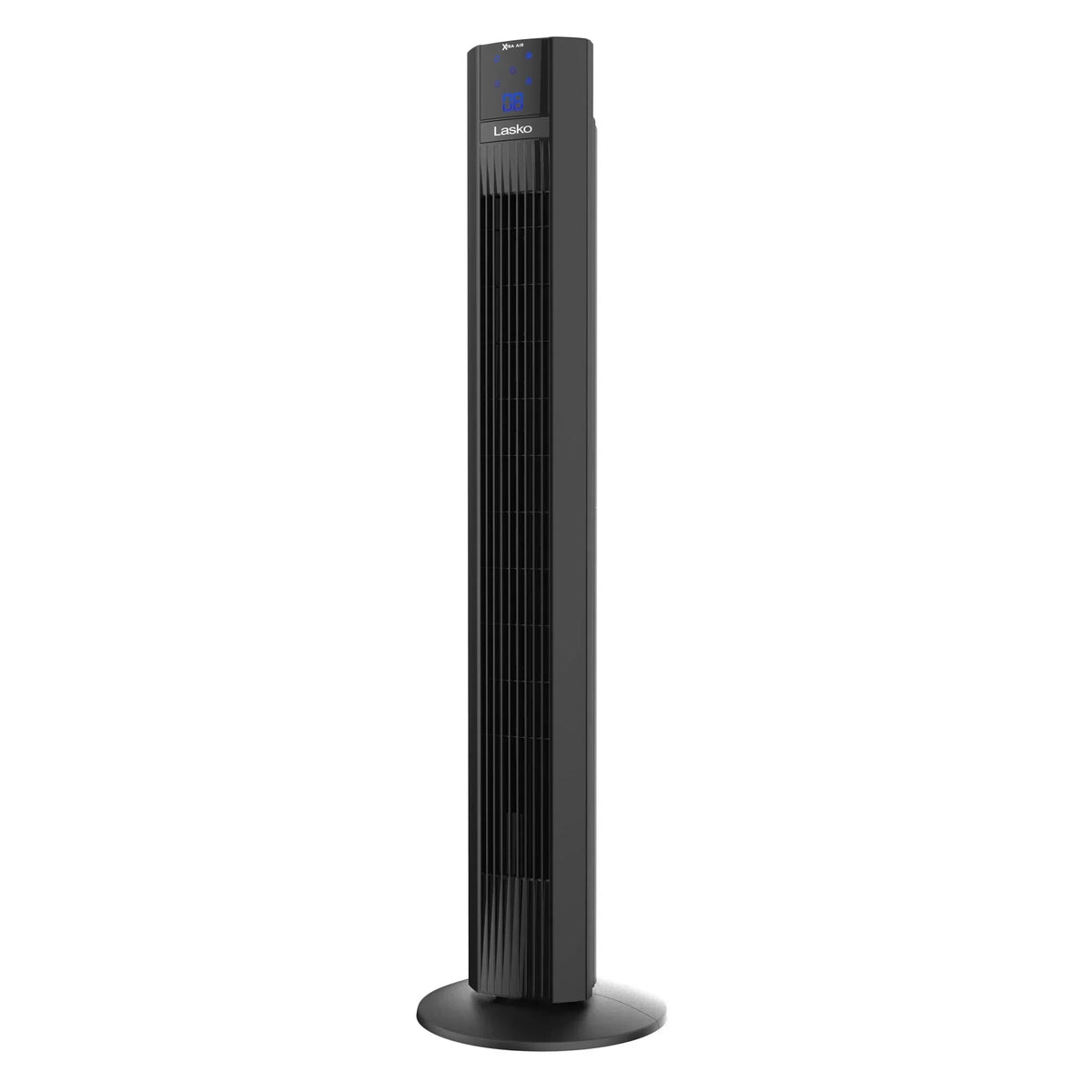 2026 NewLasko Xtra Air 48" 4-Speed Oscillating Remote Controlled Tower Fan, Black T48336