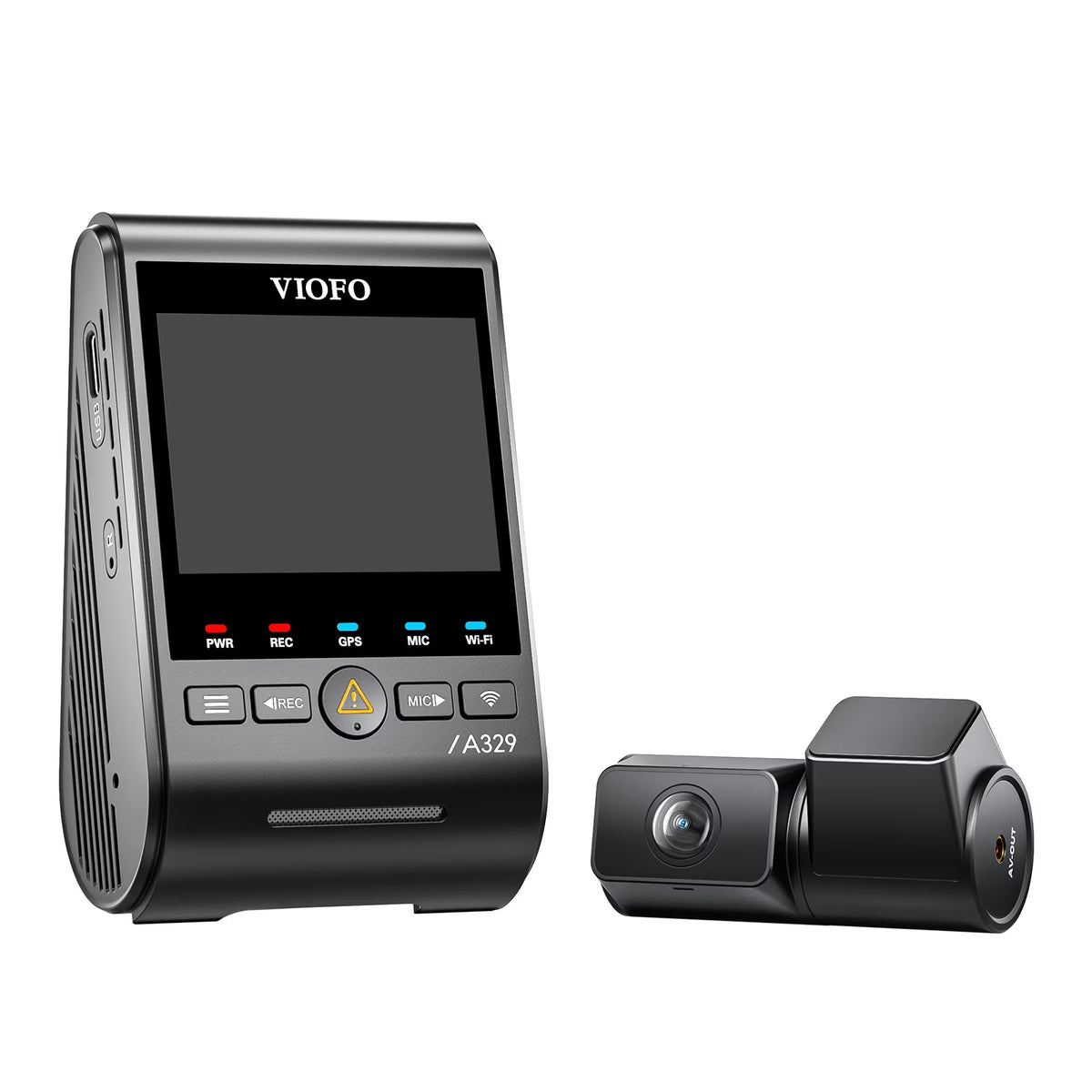 2026 NewVIOFO A329 2CH First 4K 60FPS Front and 2K Rear Wi-Fi 6 Dash Cam HDR with Sony STARVIS 2 Sensors Support SSD Storage