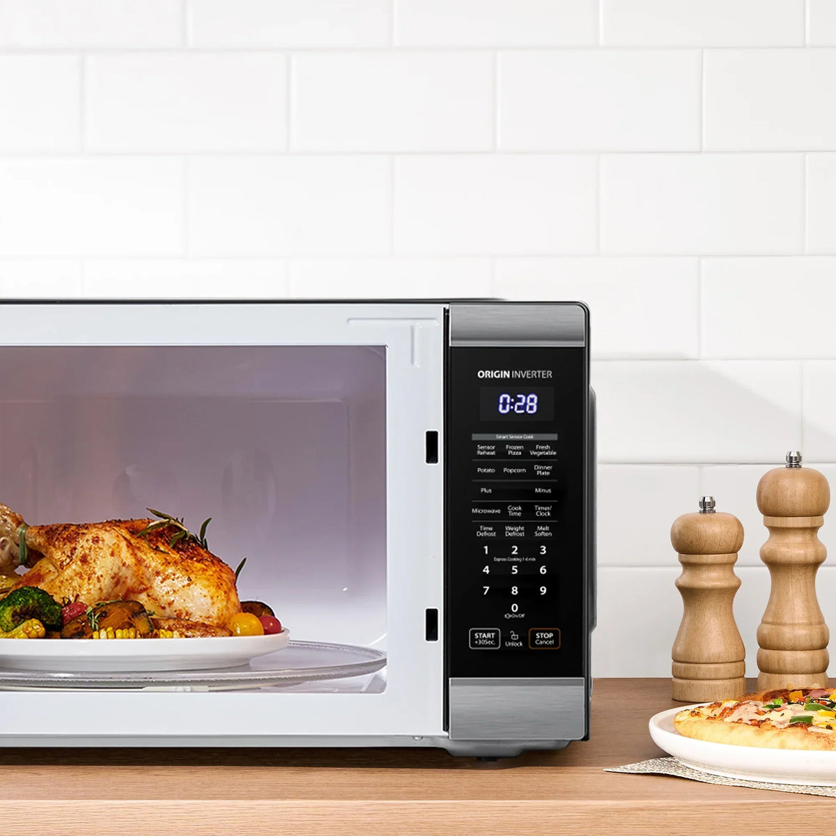 2026 NewToshiba 2.2 cu. ft. 24.4'' Microwave Oven in Stainless Steel