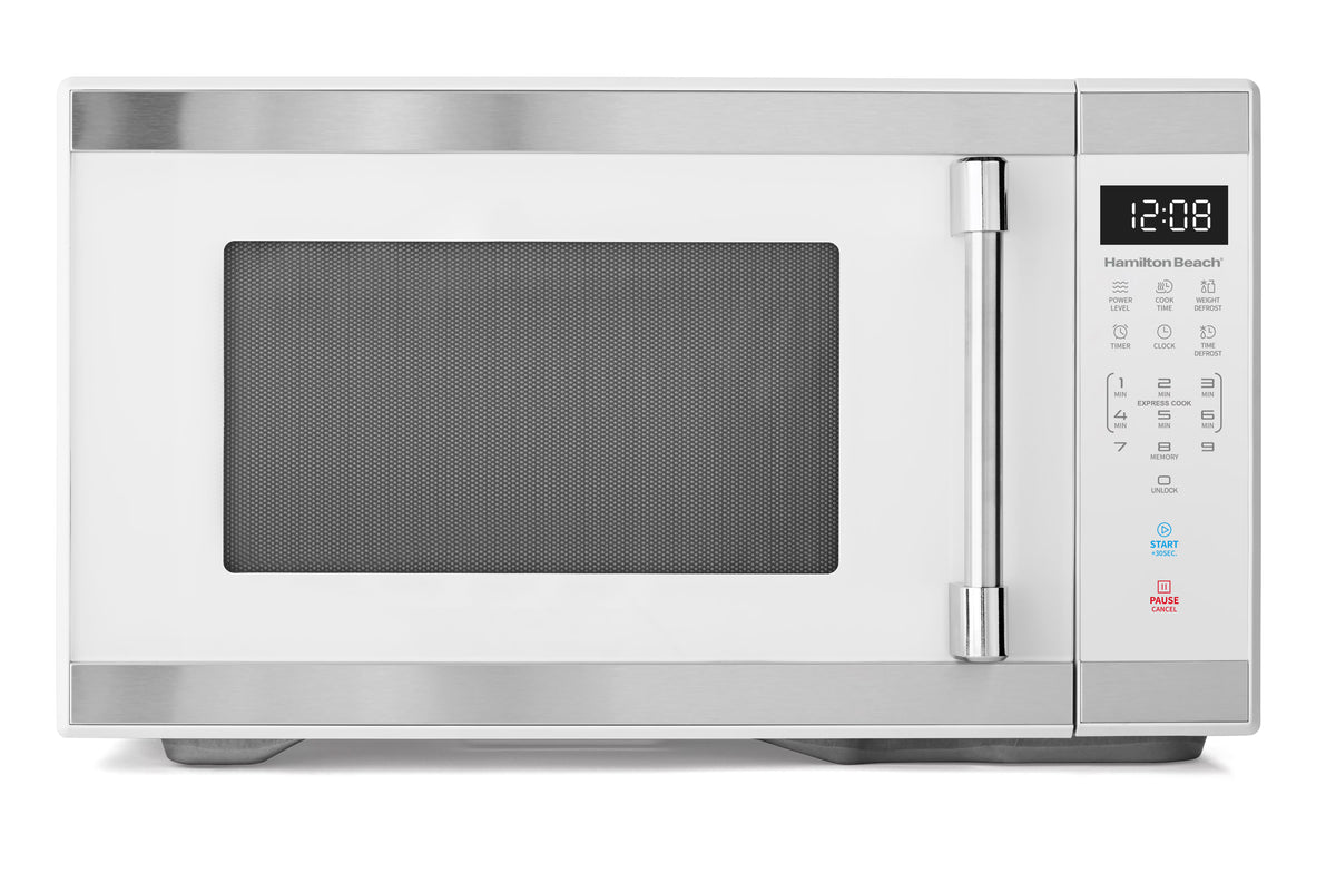 2026 NewHamilton Beach 1.1 cu ft Countertop Microwave Oven, Black and Stainless Steel