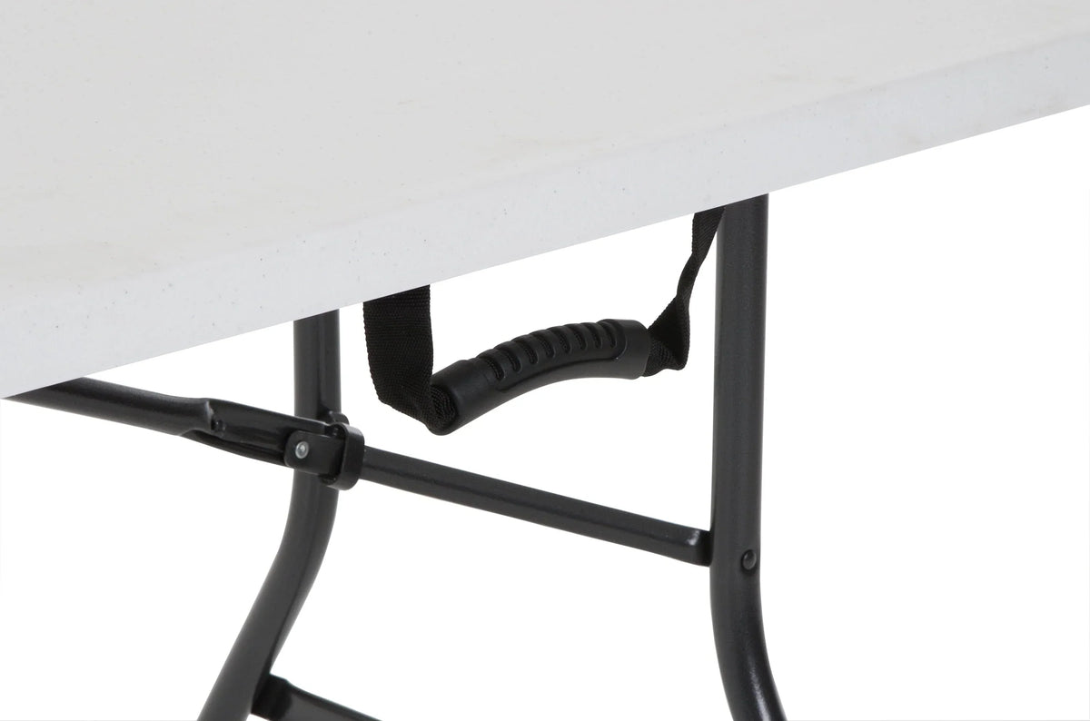 2026 NewCosco 6 Foot Folding Table In White Speckle