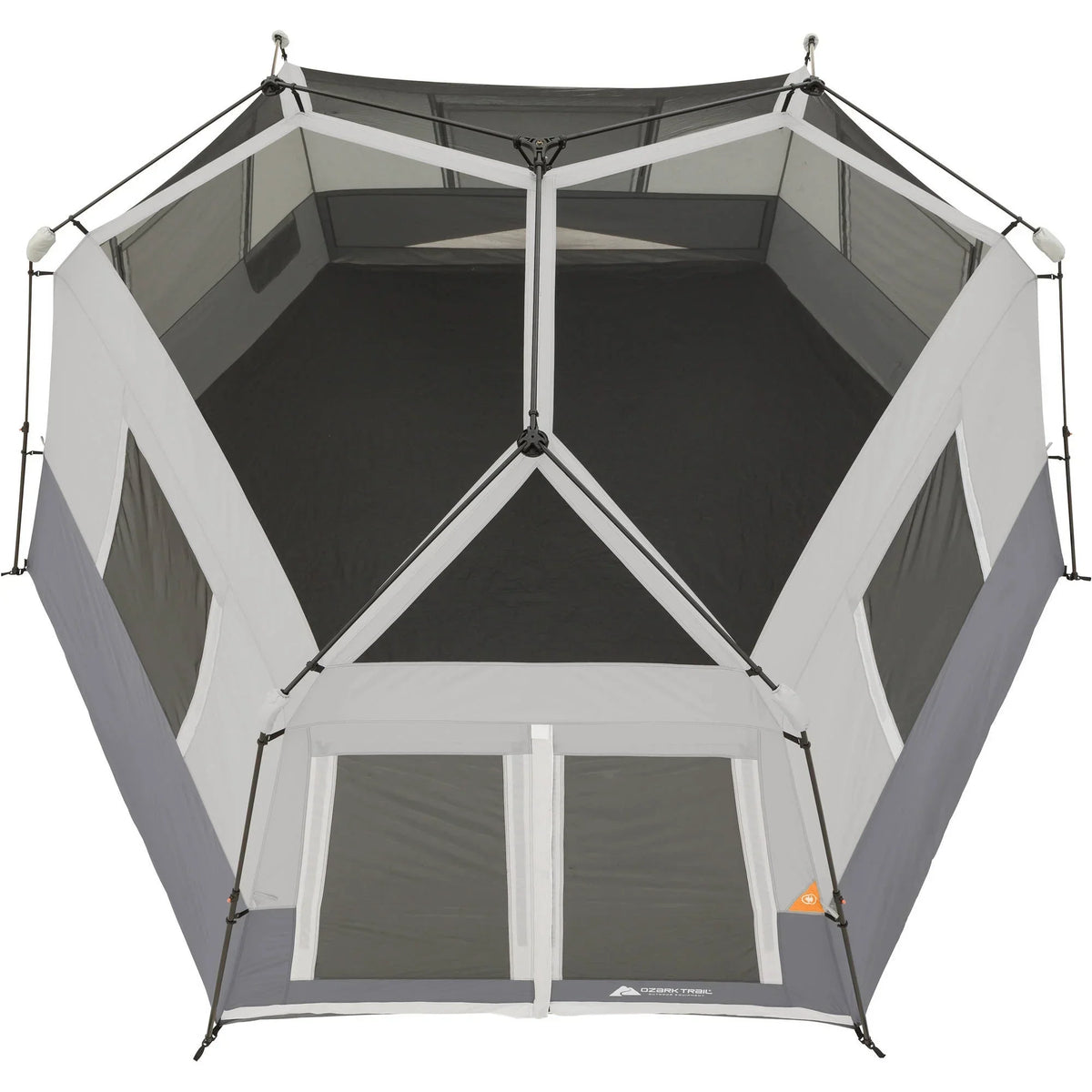 2026 NewOzark Trail 15' x 13' 8-Person Instant Hexagon Cabin Tent, 36.04 lbs