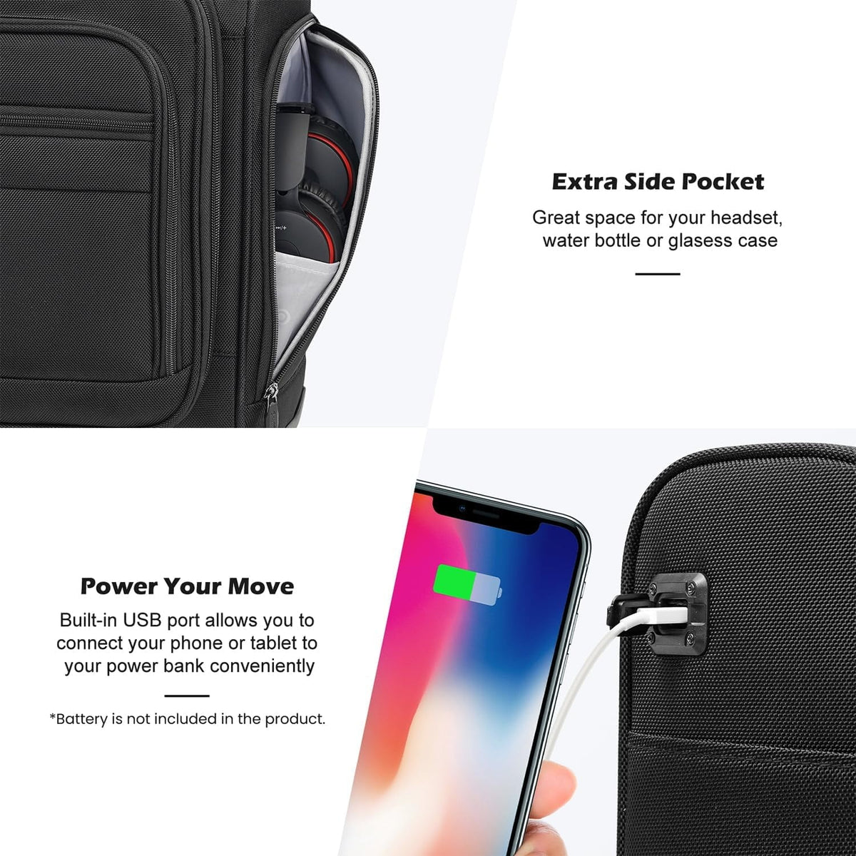 2026 NewUnderseat Carry On Luggage Softside Lightweight Rolling Travel Bag Spinner Suitcase