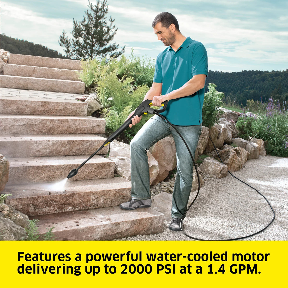 2026 NewKarcher Pressure Washer, K5 Premium, 1.45 GPM, Hose Reel, 32 ft. Hose - 2000 PSI