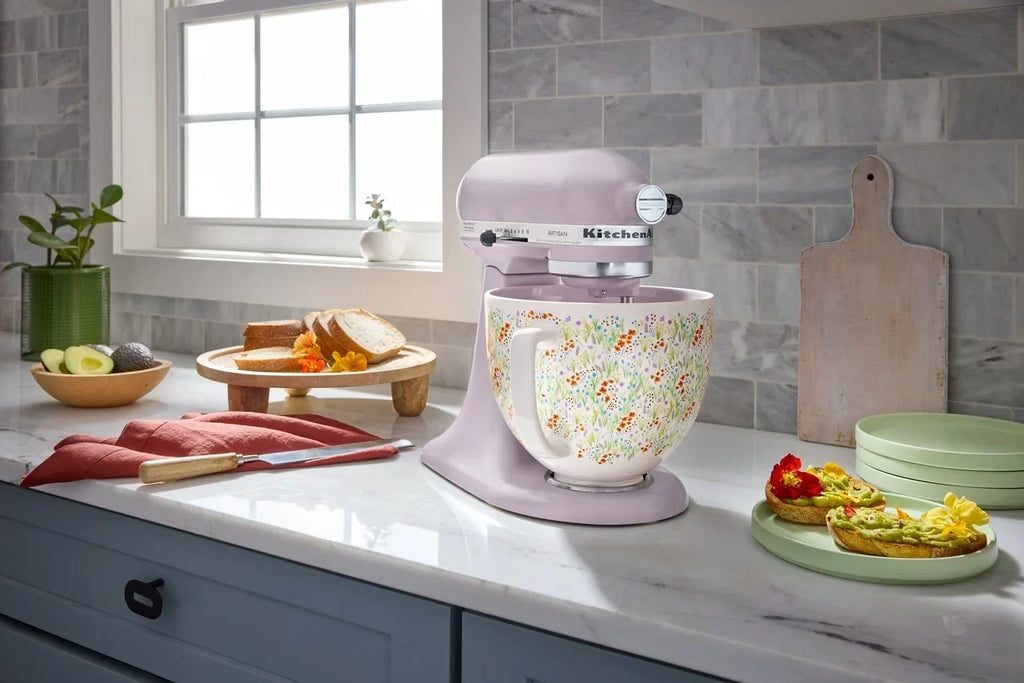 2026 NewKitchenAid Artisan Series 5-Quart Tilt-Head Stand Mixer, Wildflower, KSM156CXWF
