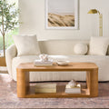 2026 NewBetter Homes & Gardens Juliet Coffee Table, Light Honey Finish