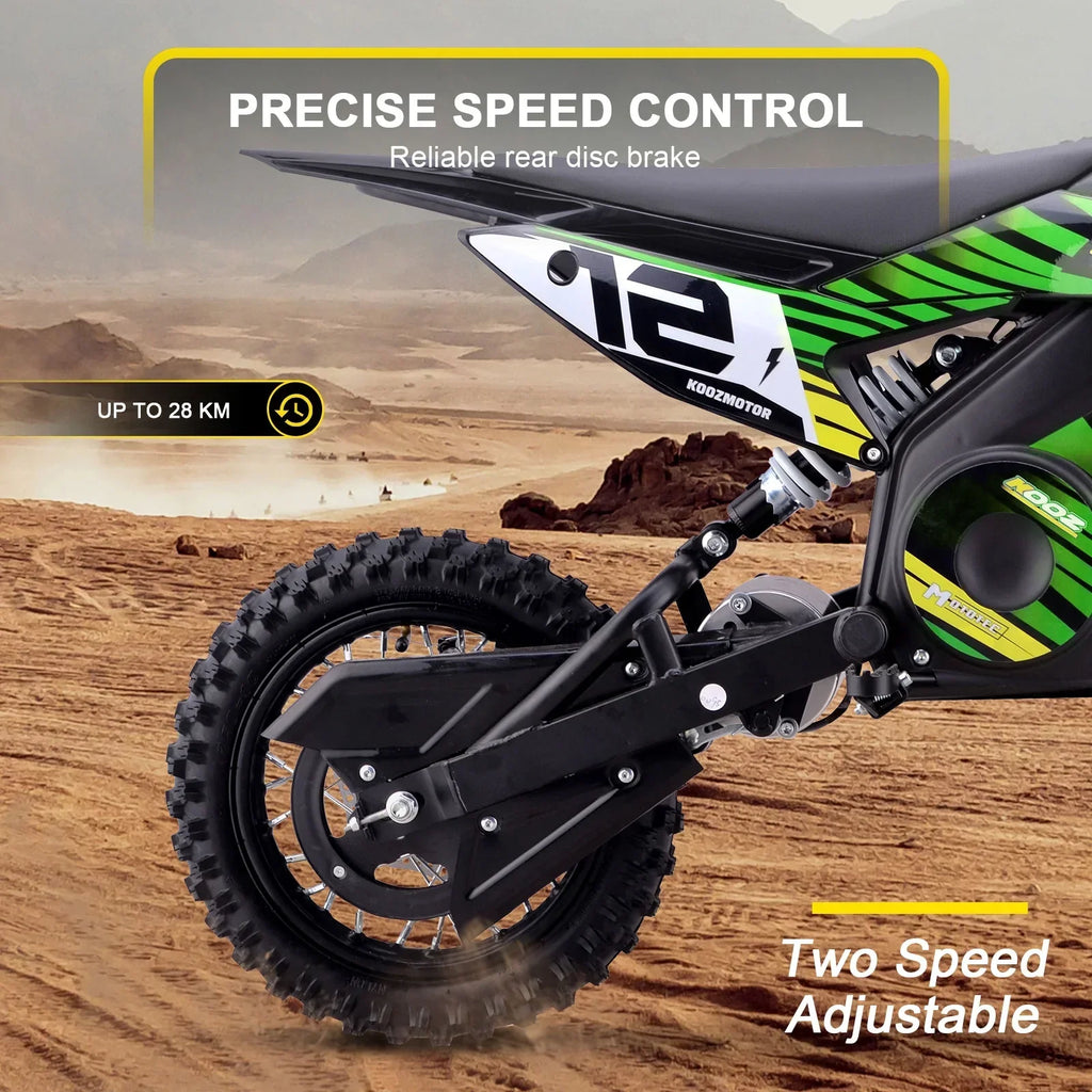 2026 NewMotoTec 36v 1000w (HP112E) Electric Dirt Bike Blue