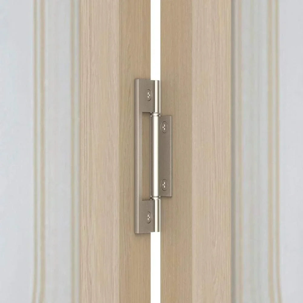 2026 NewLTL Home Products Pinecroft Tuscany Decorative Glass/Raised Panel Interior Bifold Solid Pine Wood Door, 24" x 80", Unfinished Pine 24x80 Inch