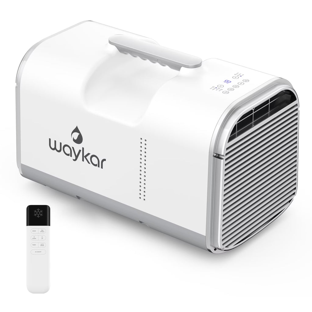 2026 NewWaykar 4500BTU Portable Air Conditioner for Tent, Camping, RV, 130 Sq. Ft., Low Noise, Remote Control