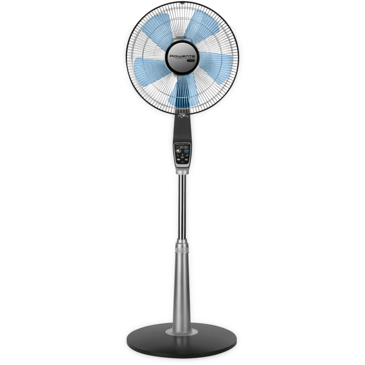 2026 NewRowenta Turbo Silence Standing Floor Fan with Remote, 53 Inch, Portable, 5 Speeds, VU5670