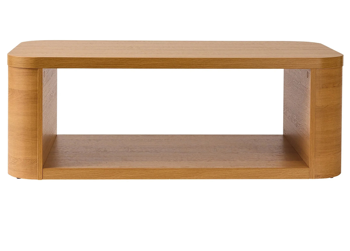 2026 NewBetter Homes & Gardens Juliet Coffee Table, Light Honey Finish