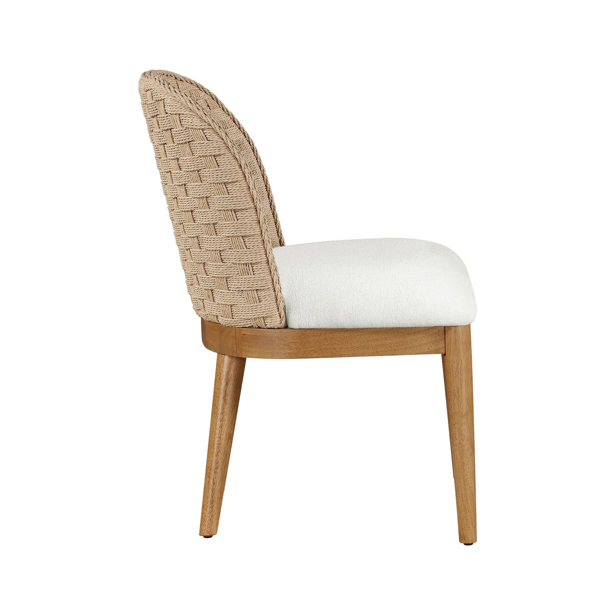 2026 NewMy Texas House Saylor Farmhouse Dining Chair Set, Natural Wood, Set of 2