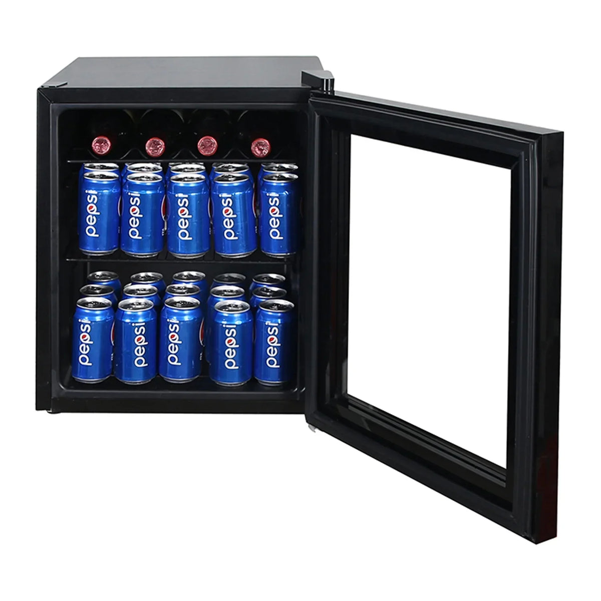 2026 NewAvanti WBC16Z1B-IS Compact Countertop Wine and Beverage Cooler Fridge, Black