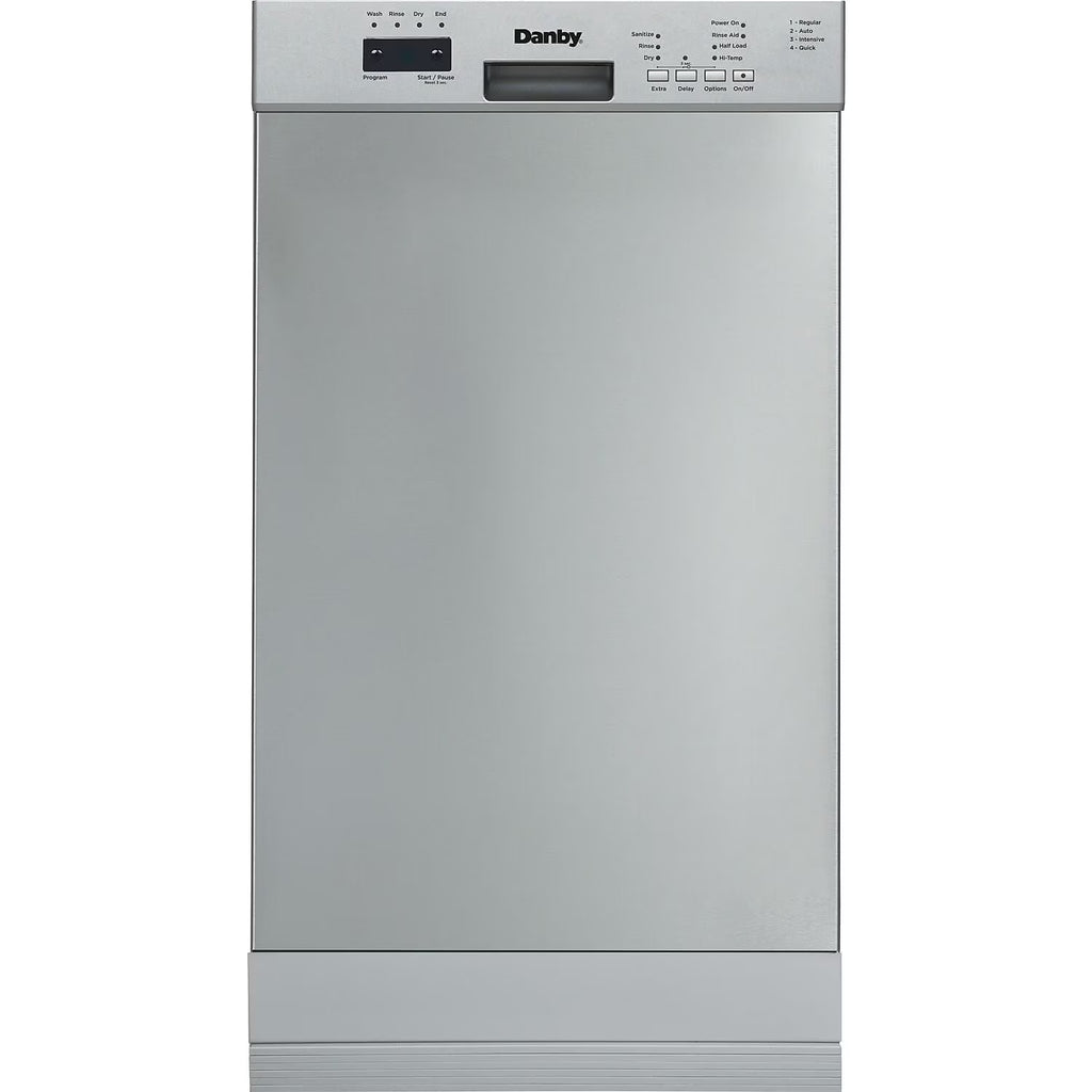2026 NewDanby DDW18D1ESS 18" Wide Built-in Dishwasher in Stainless Steel