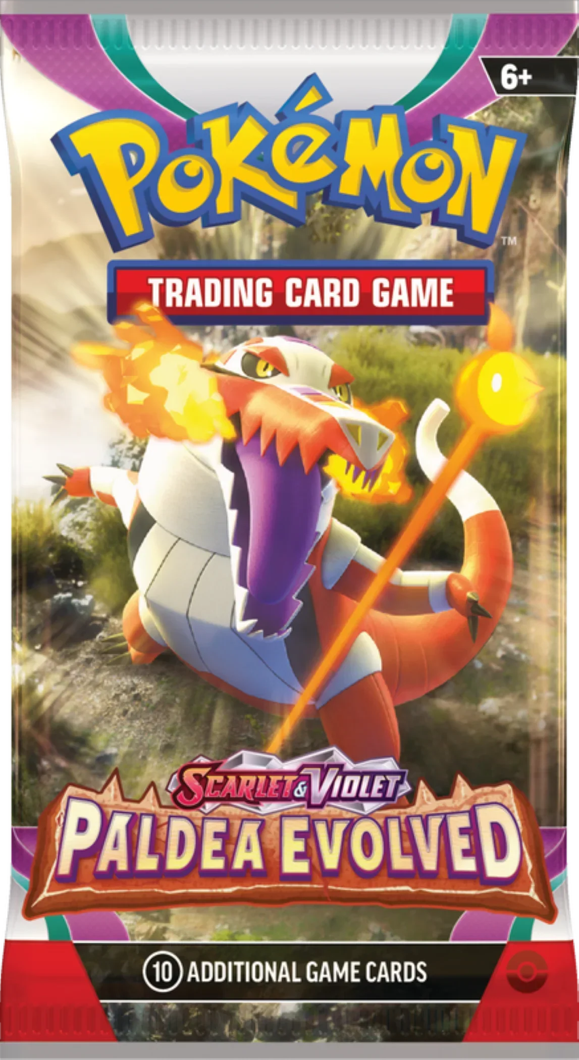 2026 NewPokemon Trading Card Game Scarlet & Violet 2 Paldea Evolved Booster Bundle 6 Booster Packs