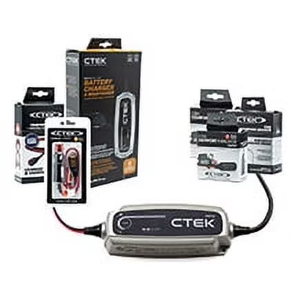 2026 NewCTEK 40-206 MXS 5.0-12 Volt Battery Charger and Maintainer and Family Kit