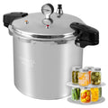 2026 NewUNIFULL 24 Quart/23 Liter Pressure Cooker,Pressure Canner with Pressure Gauge,Pressure Relief Valve - 15 PSI,and Sealing Ring