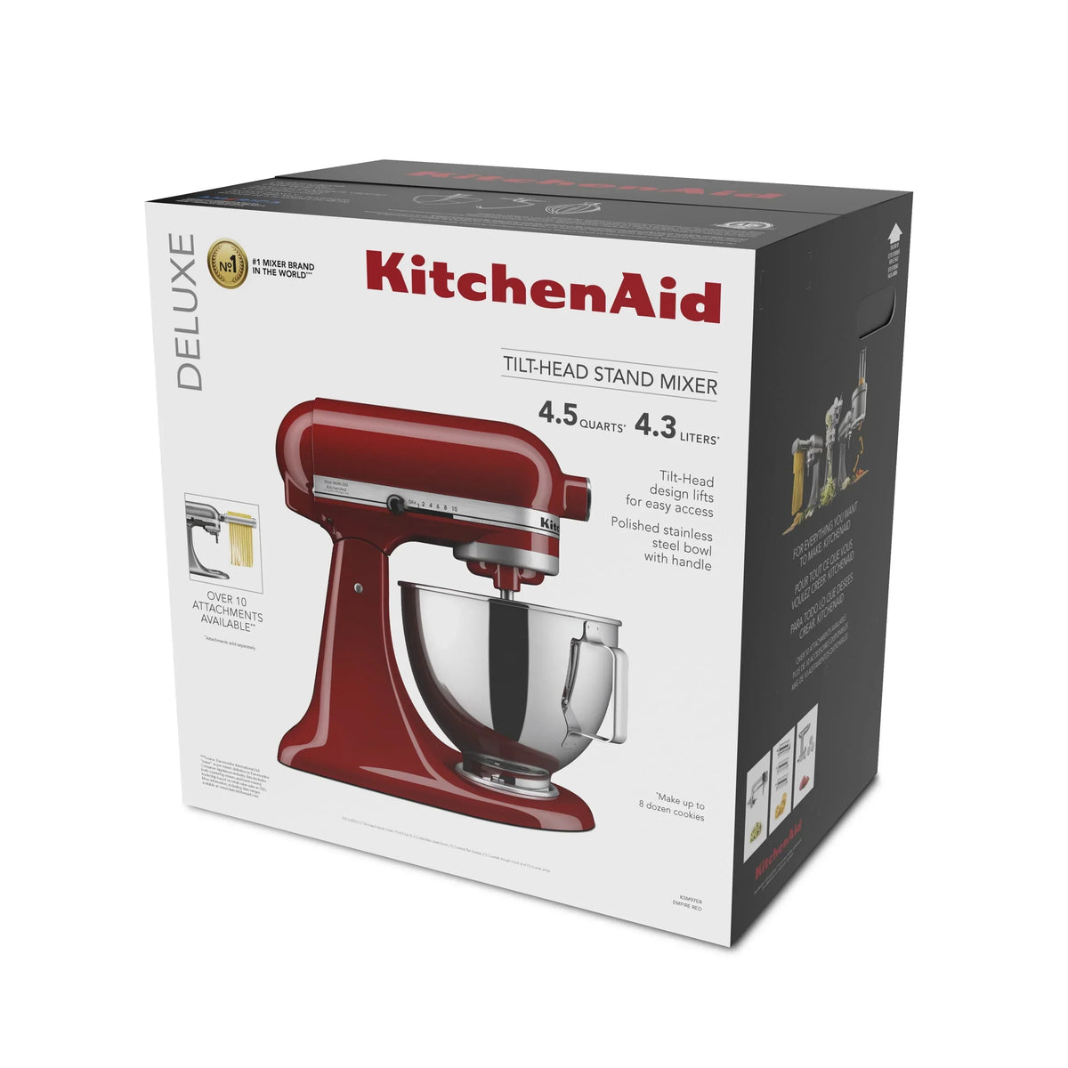 2026 NewKitchenAid Deluxe 4.5 Quart Tilt-Head Stand Mixer, KSM97