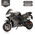 2026 NewAQQW 49cc Gas Mini Motorcycle for Adults & Kids, 4-Stroke Mini Bikes, Gas Mini Dirt Bikes Ride on Toys, Max Load 441Lbs, Best Gifts for Kids