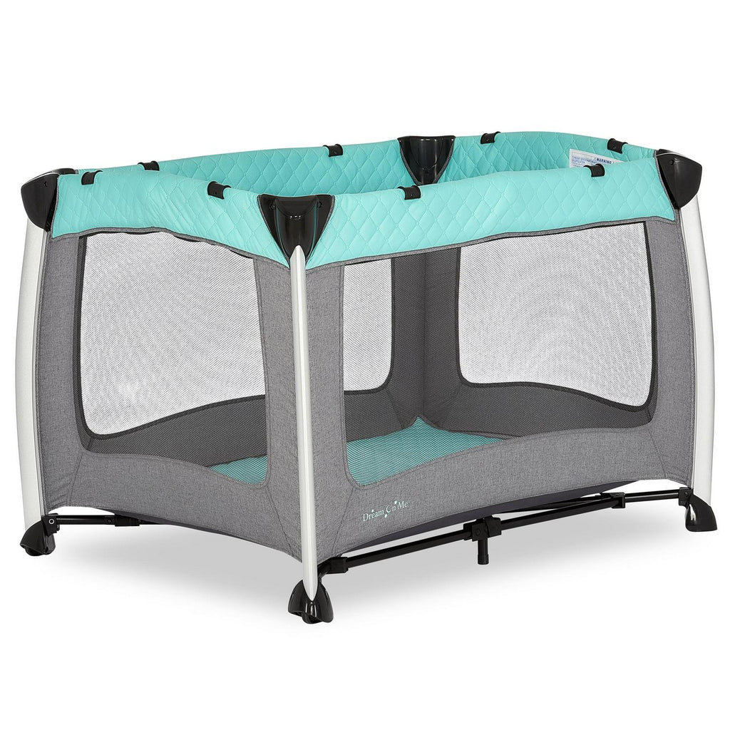 2026 NewDream On Me Princeton Deluxe Nap N Pack 3-in-1 Convertible Playard. Changer and Bassinet in Mint