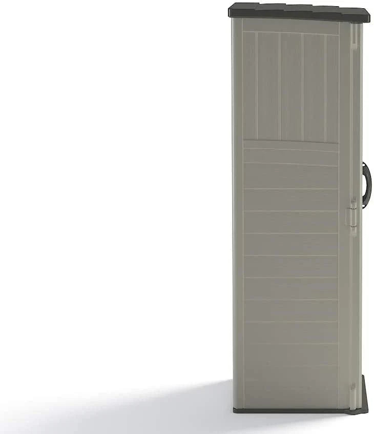 2026 NewSuncast BMS1250 Resin Vertical Storage Shed Building, 22 cubic feet