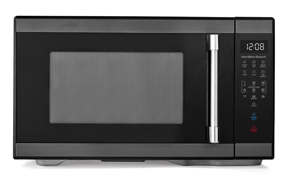 2026 NewHamilton Beach 1.1 cu ft Countertop Microwave Oven, Black and Stainless Steel