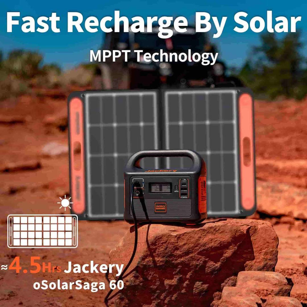 2026 Generador solar Jackery 160 (Jackery 160 SolarSaga 60W)