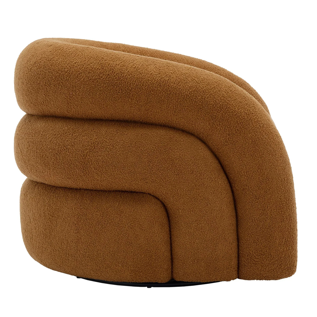 2026 New360" Swivel Accent Chair for Living Room, Boucle Barrel Armchair Single Sofa Chair Reading Chair, Sage Green