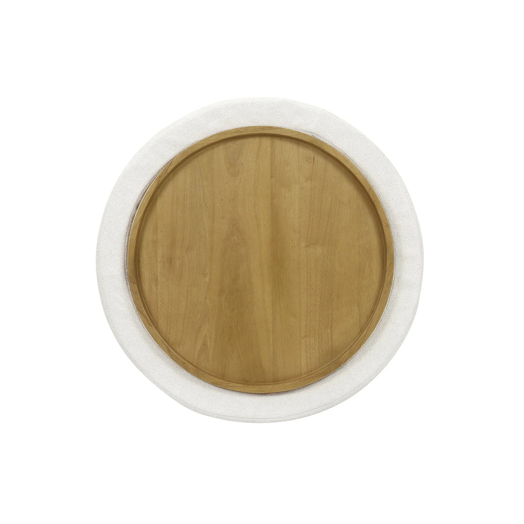 2026 NewBeautiful Drew Stowaway Coffee Table with Storage by Drew Barrymore, Cream