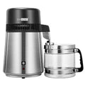 2026 NewSPECSTAR Water Distiller Countertop 1.1 Gallon/4L 304 Stainless Steel Distilled Water Machine with Smart Switch Purifier Filter for Home Office
