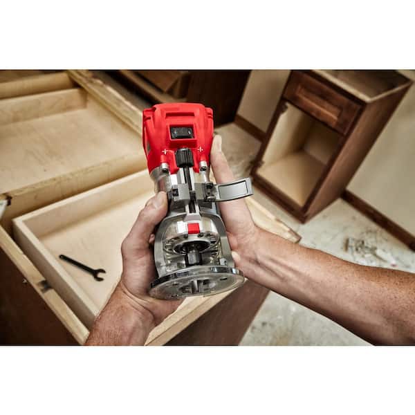 2026 NewM18 FUEL 18V Lithium-Ion Brushless Cordless Compact Router w/ Compact Router Plunge Base