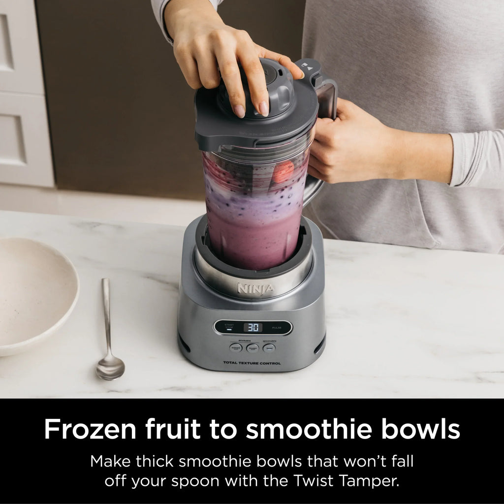 2026 NewNinja Twisti, High-Speed Blender Duo 3 Preset Auto-iQ Programs, 34 oz. Pitcher Capacity, SS150