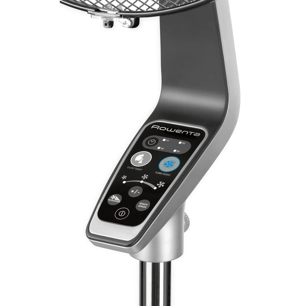 2026 NewRowenta Turbo Silence Standing Floor Fan with Remote, 53 Inch, Portable, 5 Speeds, VU5670